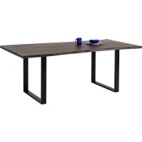 Table Harmony foncé noir 160x80