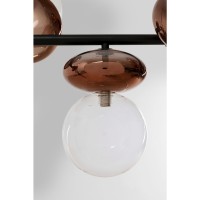 Pendant Lamp Double Bubble Copper 115cm