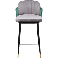 Bar Chair Hojas Grey