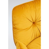 Chair with Armrest Mila Yellow