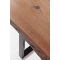 Tisch Harmony Dunkel Schwarz 160x80