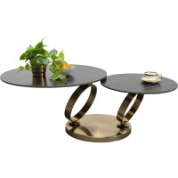 Table basse Beverly Gold 132x80cm