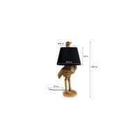 Lampe de table Animal Ostrich