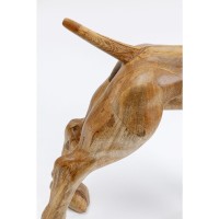 Deko Figur Bulldog Wood 70x78cm