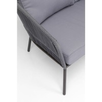 Sofa Set Elba Grey Quattro (4/part)
