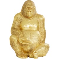 Figurine décorative Gorilla doré XXL 249