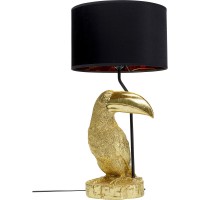 Lampe de table Animal Toucan Or