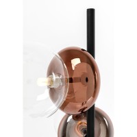 Floor Lamp Double Bubble Copper 165cm