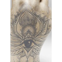Deko Hand Victory Tattoo Eye 36cm