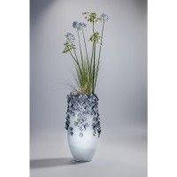 Vase Butterflies bleu clair 50cm