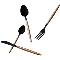 Cutlery Paris Black Matt (16/part)