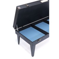 Coffee Table Collector Black 122x55cm