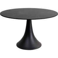 Table Grande Possibilita céramique noir Ø110cm