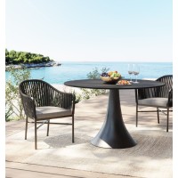 Table Grande Possibilita Black Outdoor Ø110cm