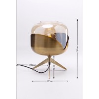 Tischleuchte Golden Goblet Ball