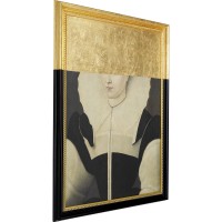 Ölbild Frame Incognito Lady 100x80
