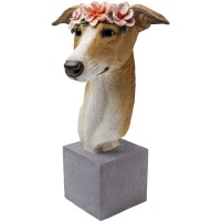 Objet décoratif Fiori Greyhound 47cm