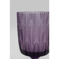 Wine Glass Fogli Purple