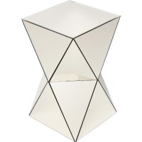 Tavolino d appoggio Luxury Triangle champagne 32x3