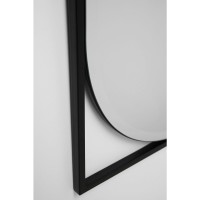 Wall Mirror Bonita Black 81x81cm