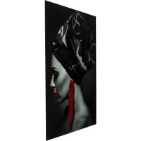 Image Verre Lady Red Earring 80x120