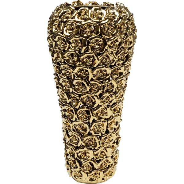 Vase Rose Multi Gold 45cm