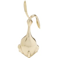 Figura decorativa Bunny oro 52cm