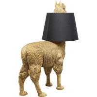 Lampadaire Alpaca doré 108cm