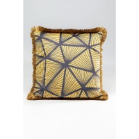 Cushion Abstract Fringe 45x45cm