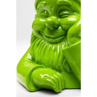 Deco Figurine Gnome Green 21cm
