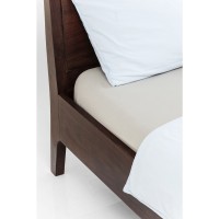 Wooden Bed Brooklyn Walnut 180x200cm