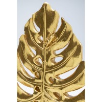 Deko Objekt Monstera Leaf Gold 26cm