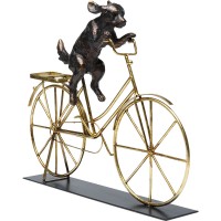 Deko Objekt Dog With Bicycle