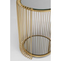 Side Table Wire Double Brass (2/Set)