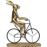 Deco Object Cyclist Rabbit 39cm
