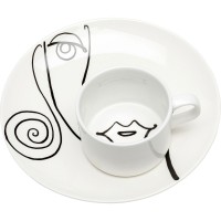 Coffee Cup Viso Donna (2/part)