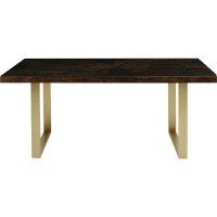 Table Conley Brass 180x90cm