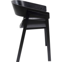 Chair with Armrest Biarritz Black