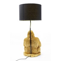 Lampe de table Animal Monkey Gorilla Or