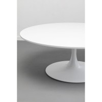Tavolino da caffé Schickeria Bianco Ø110cm