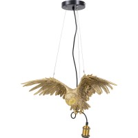 Pendant Lamp Animal Owl Gold 60cm