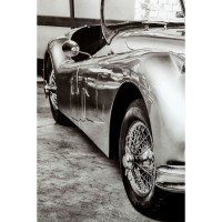 Tableau en verre Vintage Cabrio 150x100cm