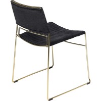 Chair Hugo Black Gold