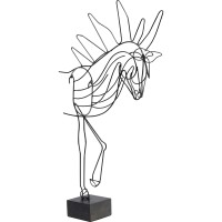 Objet décoratif Wire Horse 51cm