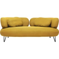 Sofa Peppo 2-Sitzer Gelb 182cm