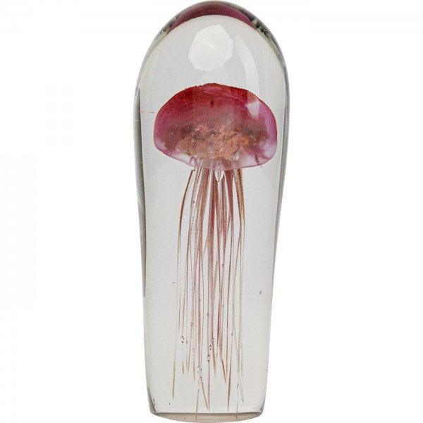 Briefbeschwerer Jellyfish Rot 27