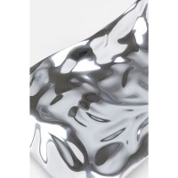 Ciotola decorativa Jade argento 48x22cm