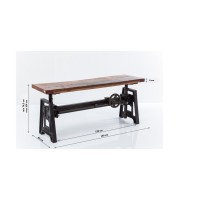 Table Steamboat Econo hauteur réglable 80x160cm