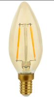 LED Glühbirne Kerze Ambiente LUX Gold Ultra Warm 2,5 W