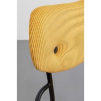 Chair with Armrest Viola Yellow